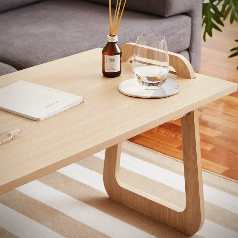 Mesa baja Milano Roble